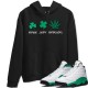 SUPER LUCKY HOODIE - AIR JORDAN 13 LUCKY GREEN