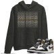 BORN HUSTLER HOODIE - AIR JORDAN 1 DARK MOCHA