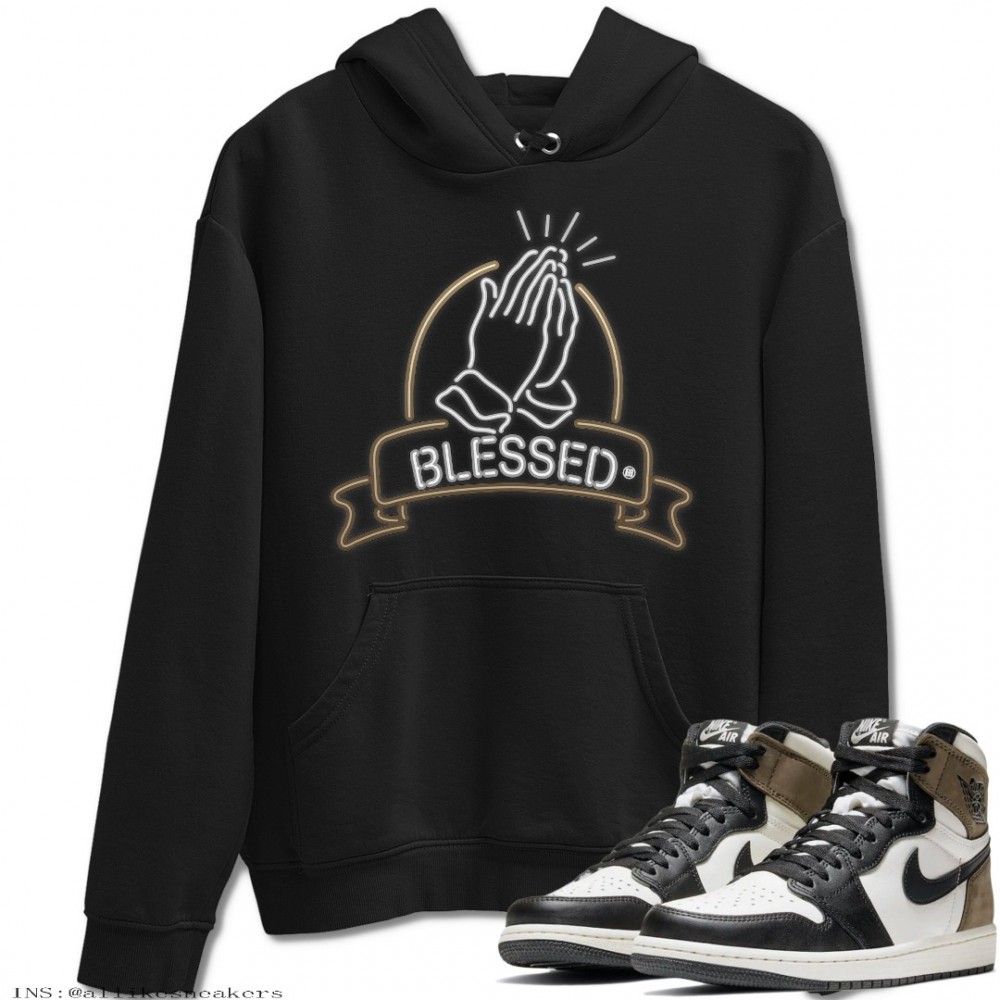 BLESSED HOODIE - AIR JORDAN 1 DARK MOCHA