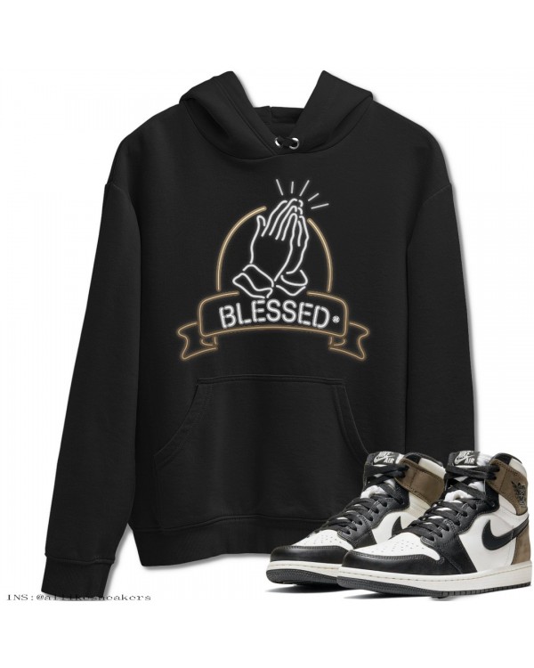 BLESSED HOODIE - AIR JORDAN 1 DARK MOCHA