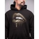 DRIPPING LIPS HOODIE - AIR JORDAN 1 DARK MOCHA