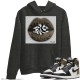 LIPS CANDY HOODIE - AIR JORDAN 1 DARK MOCHA