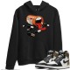 SNEAKER ADDICTION HOODIE - AIR JORDAN 1 DARK MOCHA