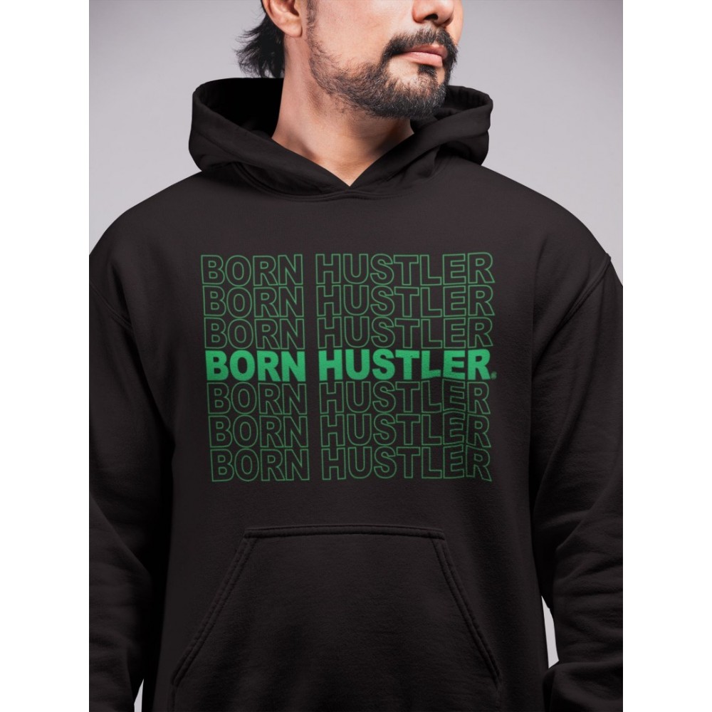 BORN HUSTLER HOODIE - AIR JORDAN 1 LUCKY GREEN