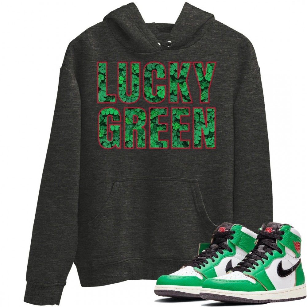 LUCKY GREEN HOODIE - AIR JORDAN 1 LUCKY GREEN