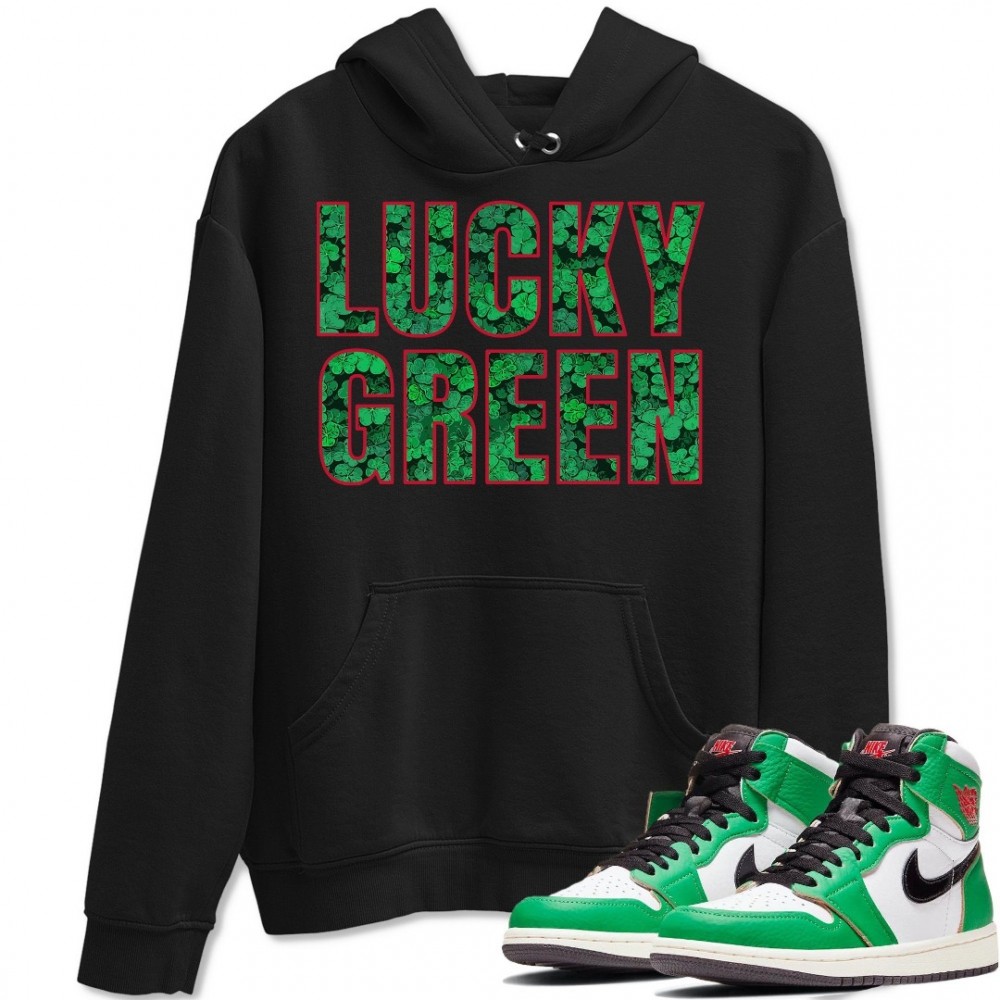 LUCKY GREEN HOODIE - AIR JORDAN 1 LUCKY GREEN