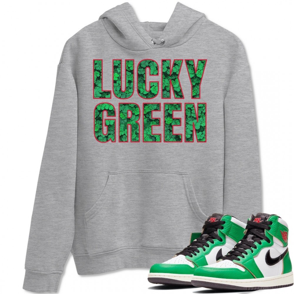 LUCKY GREEN HOODIE - AIR JORDAN 1 LUCKY GREEN