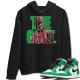 THE GOAT HOODIE - AIR JORDAN 1 LUCKY GREEN