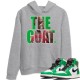 THE GOAT HOODIE - AIR JORDAN 1 LUCKY GREEN