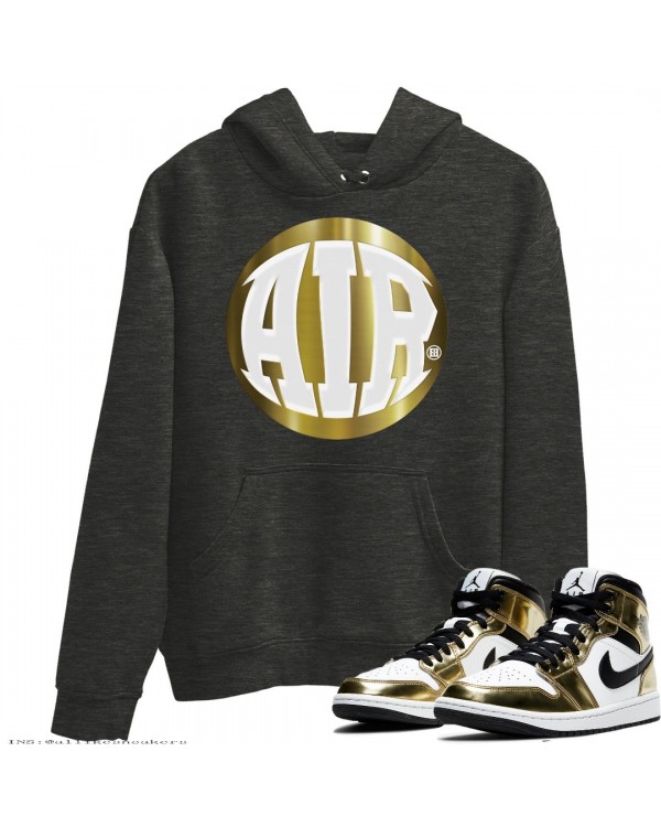 AIR HOODIE - AIR JORDAN 1 METALLIC GOLD