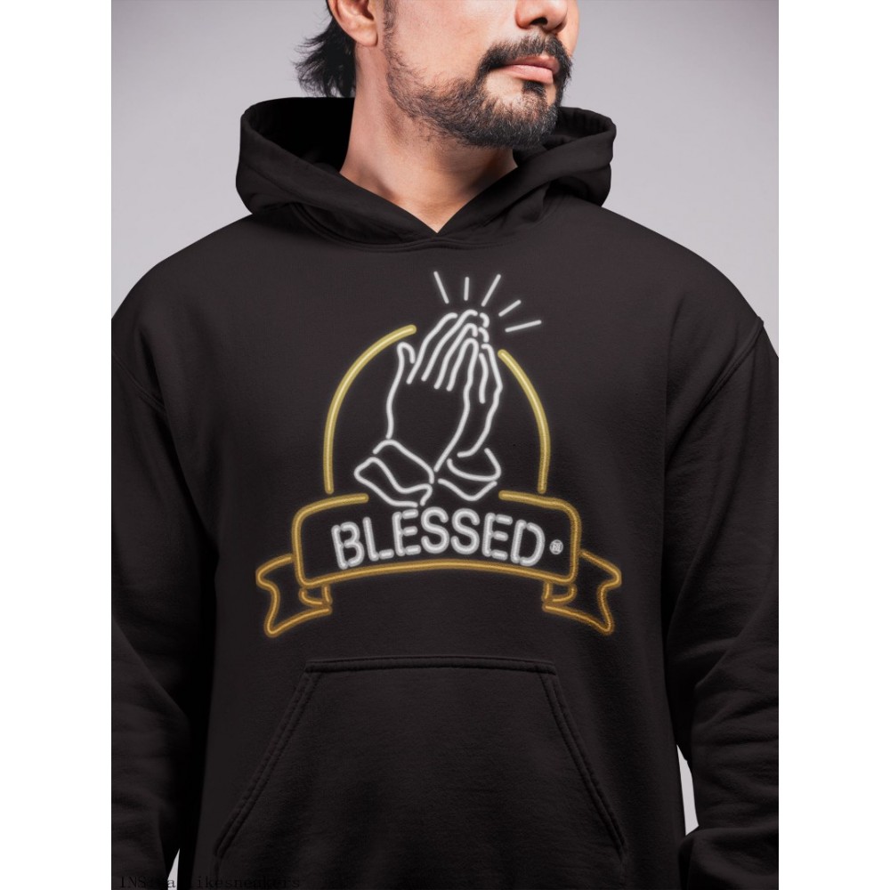 BLESSED HOODIE - AIR JORDAN 1 METALLIC GOLD