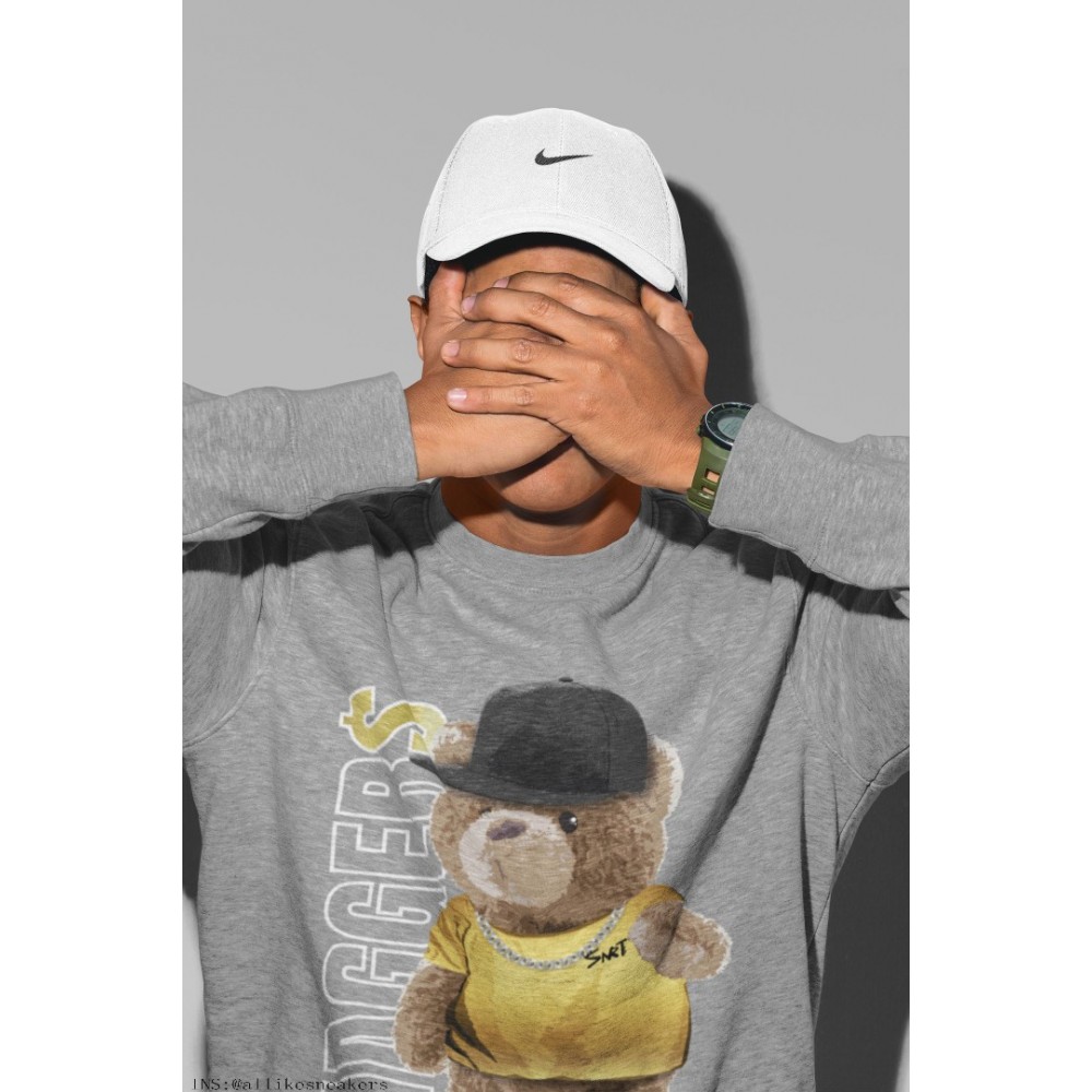 BEAR SWAGGERS SWEATSHIRT - AIR JORDAN 1 METALLIC GOLD