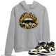 LIPS JEWEL HOODIE - AIR JORDAN 1 METALLIC GOLD