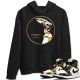 SNEAKERHEAD HOODIE - AIR JORDAN 1 METALLIC GOLD