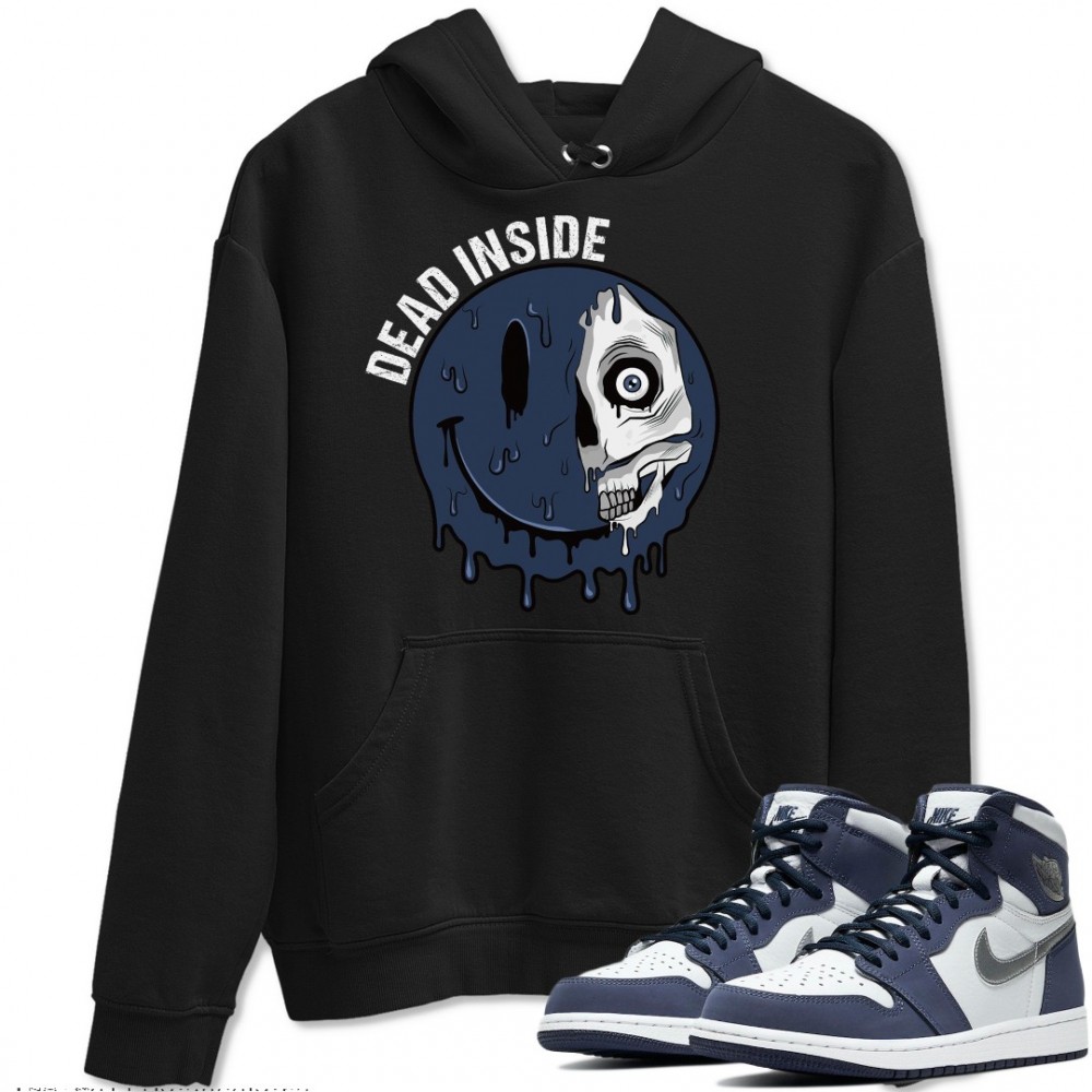 DEAD INSIDE HOODIE - AIR JORDAN 1 MIDNIGHT NAVY