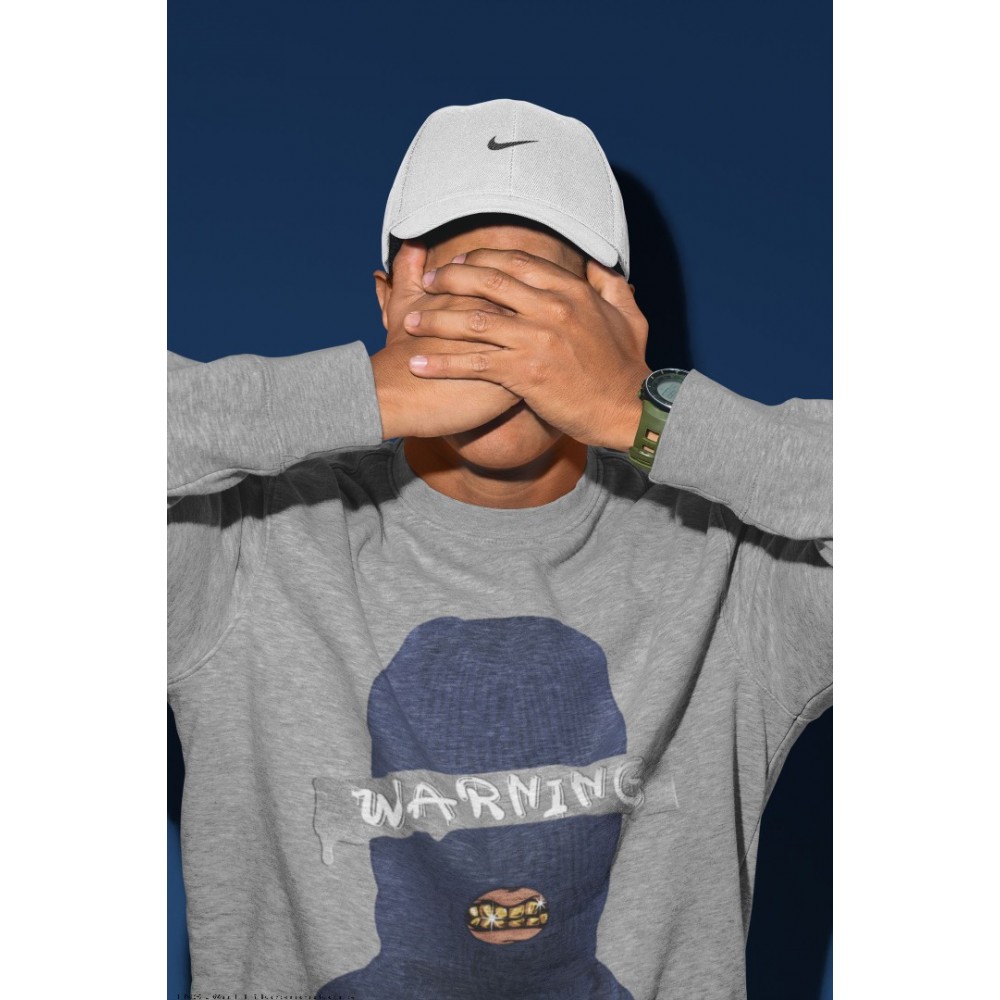 WARNING SWEATSHIRT - AIR JORDAN 1 MIDNIGHT NAVY