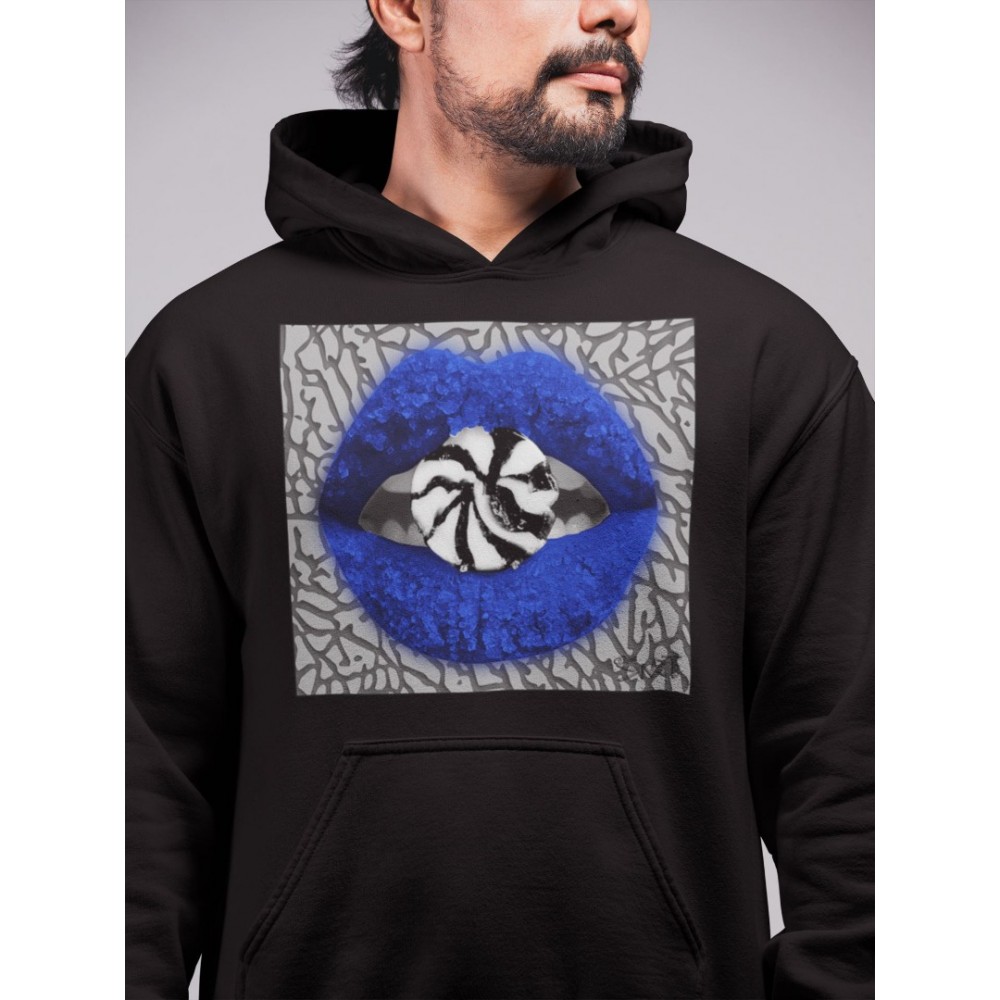 LIPS CANDY HOODIE - AIR JORDAN 3 VARSITY ROYAL