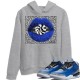 LIPS CANDY HOODIE - AIR JORDAN 3 VARSITY ROYAL