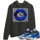 LIPS CANDY HOODIE - AIR JORDAN 3 VARSITY ROYAL