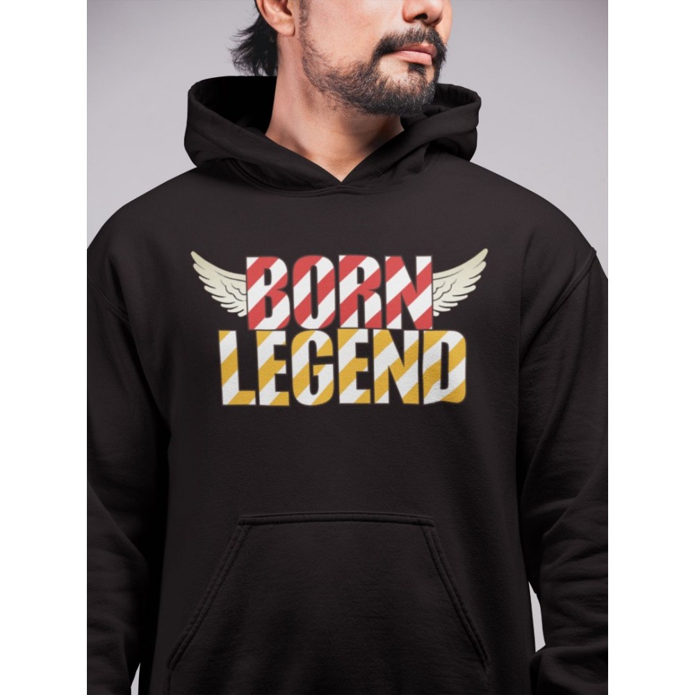 BORN LEGEND HOODIE - AIR JORDAN 5 X OFF-WHITE SAIL