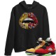 LIPS JEWEL HOODIE - AIR JORDAN 5 WHAT THE