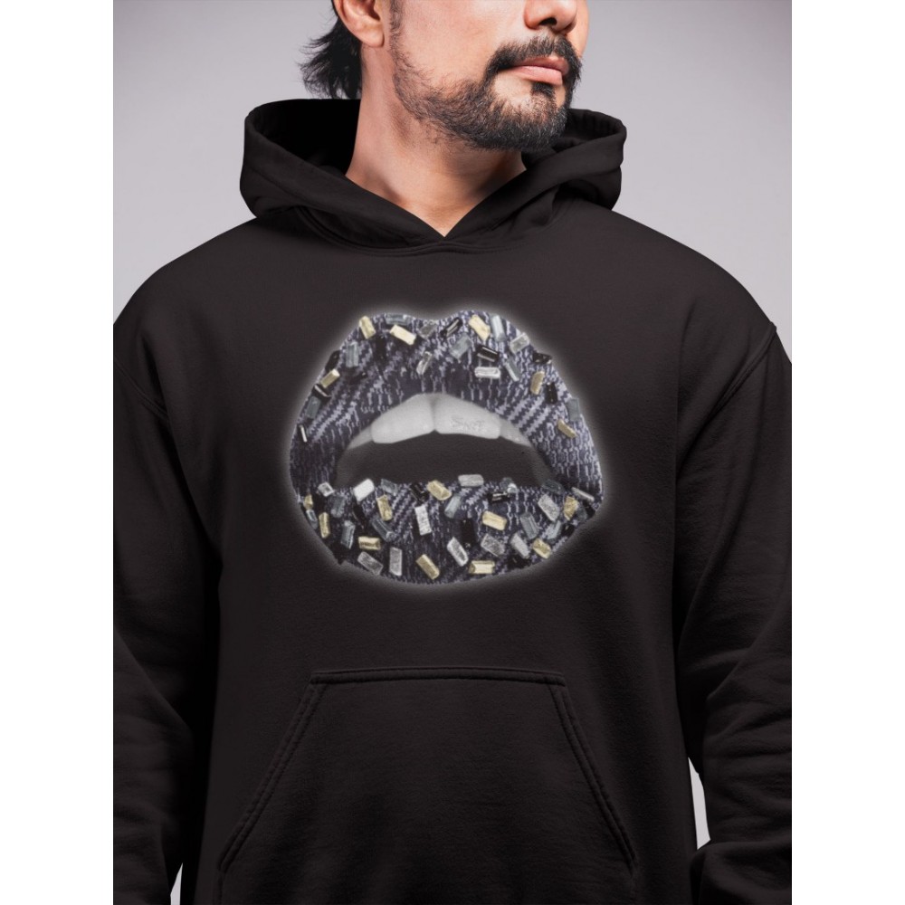 LIPS JEWEL HOODIE - YEEZY 350 V2 CARBON ASRIEL