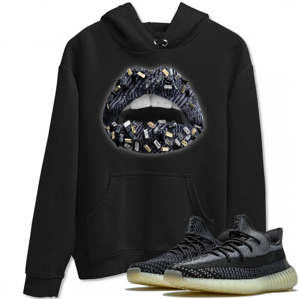 LIPS JEWEL HOODIE - YEEZY 350 V2 CARBON ASRIEL