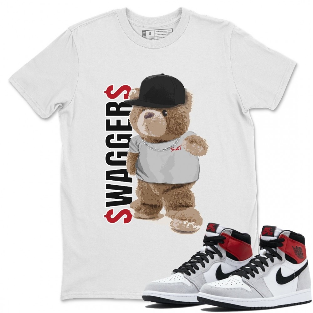 SNEAKERHEAD T-SHIRT - AIR JORDAN 1 SMOKE GREY