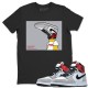 SNEAKERHEAD T-SHIRT - AIR JORDAN 1 SMOKE GREY