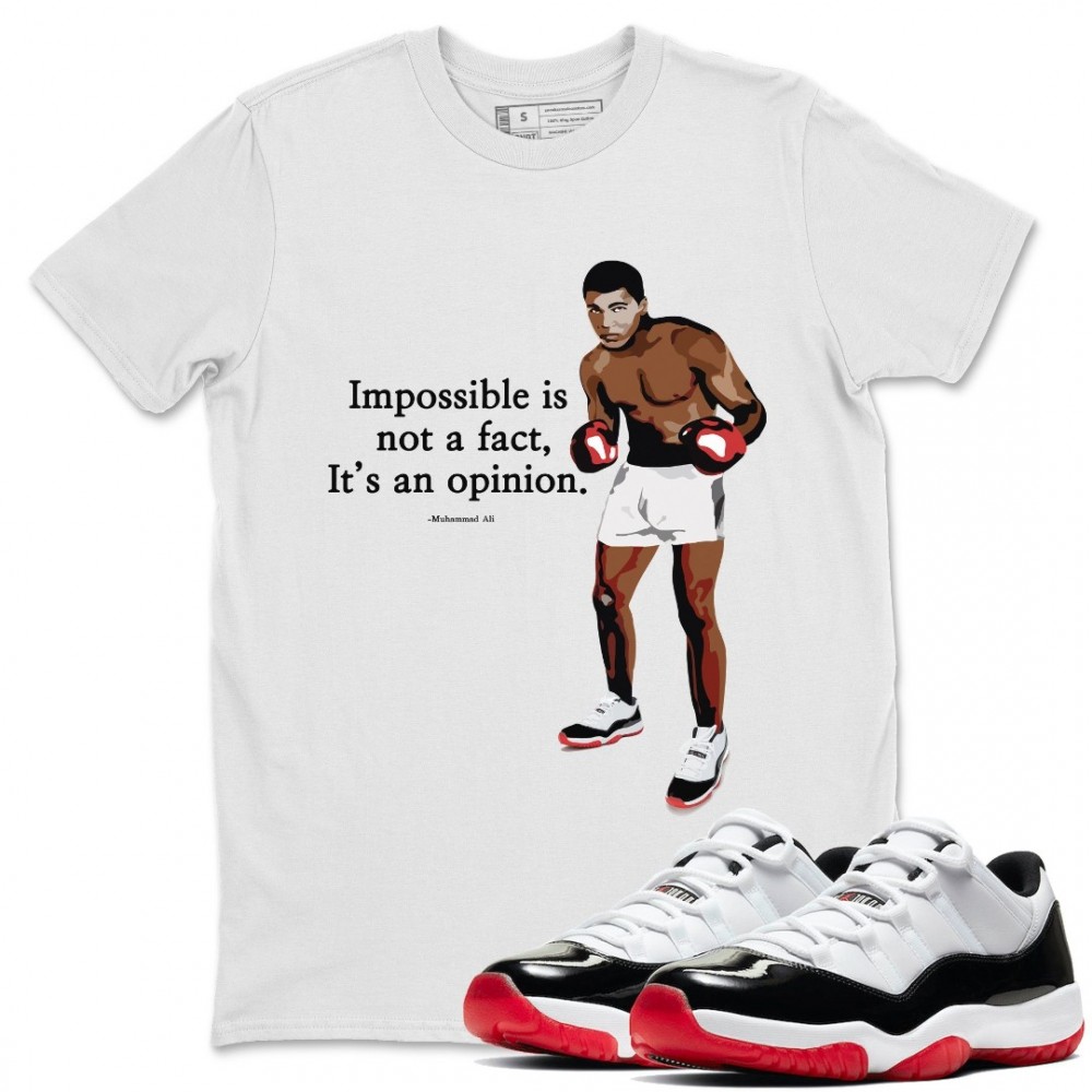 MUHAMMAD ALI T-SHIRT - AIR JORDAN 11 CONCORD BRED