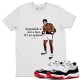 MUHAMMAD ALI T-SHIRT - AIR JORDAN 11 CONCORD BRED