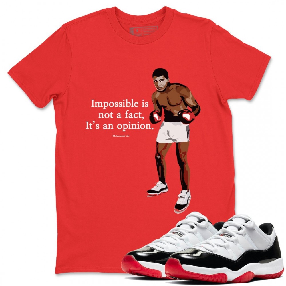 MUHAMMAD ALI T-SHIRT - AIR JORDAN 11 CONCORD BRED