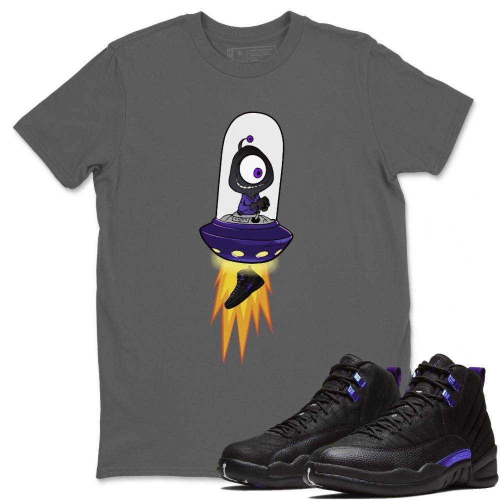 ALIEN T SHIRT - AIR JORDAN 12 DARK CONCORD