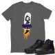 ALIEN T SHIRT - AIR JORDAN 12 DARK CONCORD