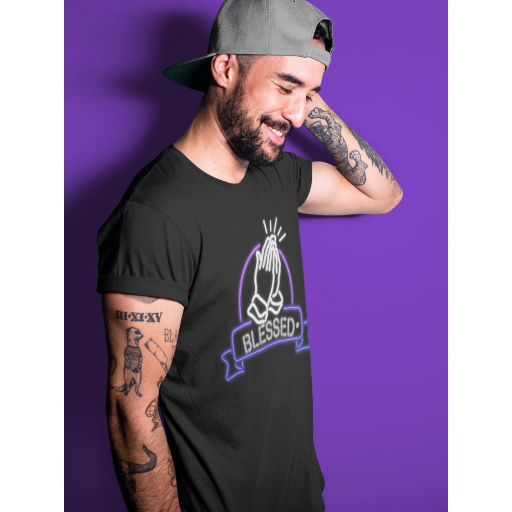 BLESSED T SHIRT - AIR JORDAN 12 DARK CONCORD