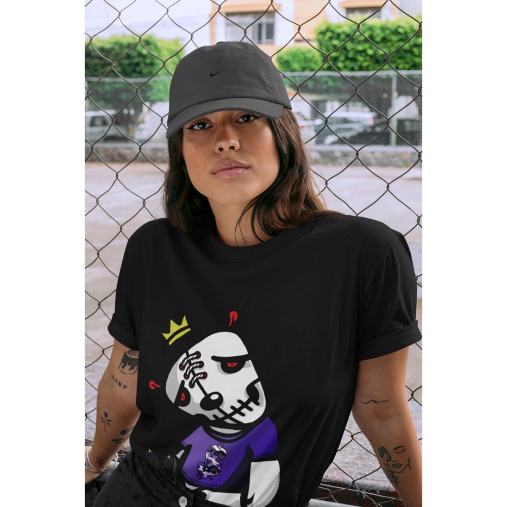 DEAD DOLLS T SHIRT - AIR JORDAN 12 DARK CONCORD