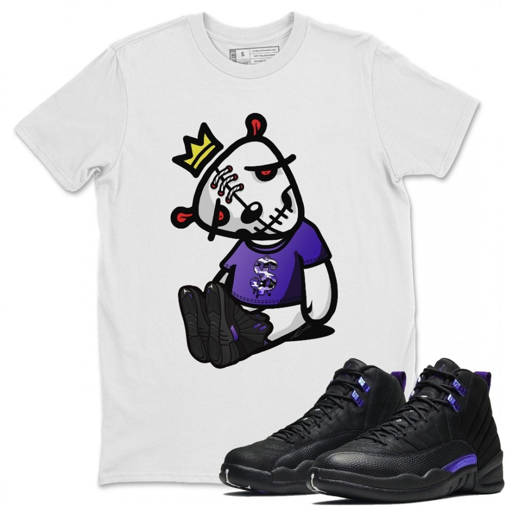 DEAD DOLLS T SHIRT - AIR JORDAN 12 DARK CONCORD