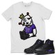 DEAD DOLLS T SHIRT - AIR JORDAN 12 DARK CONCORD