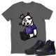 DEAD DOLLS T SHIRT - AIR JORDAN 12 DARK CONCORD