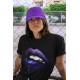 DRIPPING LIPS T SHIRT - AIR JORDAN 12 DARK CONCORD