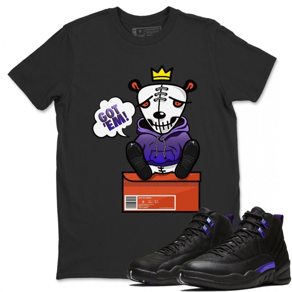 GOT EM T SHIRT - AIR JORDAN 12 DARK CONCORD