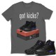 GOT KICKS T SHIRT - AIR JORDAN 12 DARK CONCORD