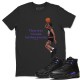 MICHAEL JORDAN T SHIRT - AIR JORDAN 12 DARK CONCORD