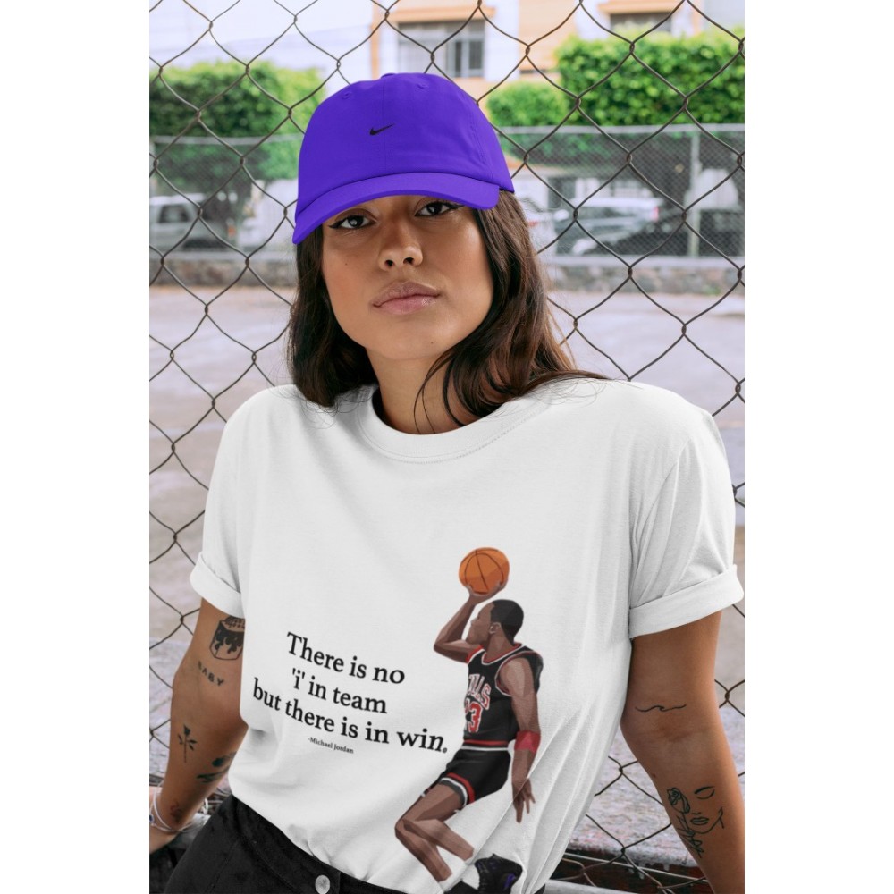 MICHAEL JORDAN T SHIRT - AIR JORDAN 12 DARK CONCORD