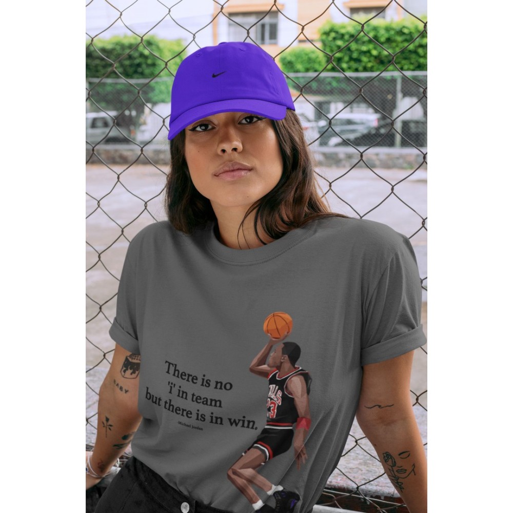 MICHAEL JORDAN T SHIRT - AIR JORDAN 12 DARK CONCORD