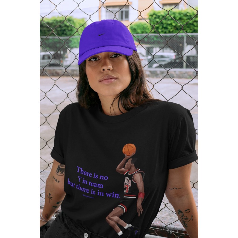 MICHAEL JORDAN T SHIRT - AIR JORDAN 12 DARK CONCORD