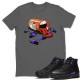 SNEAKER ADDICTION T SHIRT - AIR JORDAN 12 DARK CONCORD