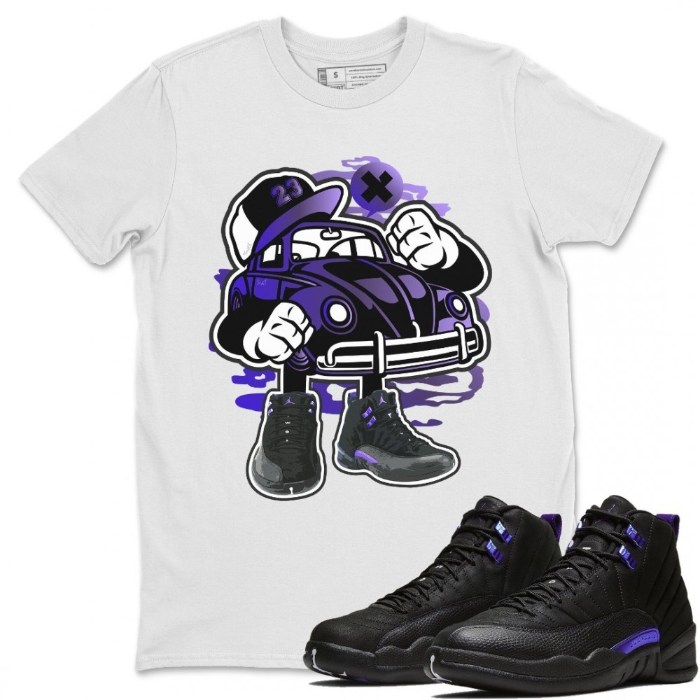 STREET BEETLE T SHIRT - AIR JORDAN 12 DARK CONCORD