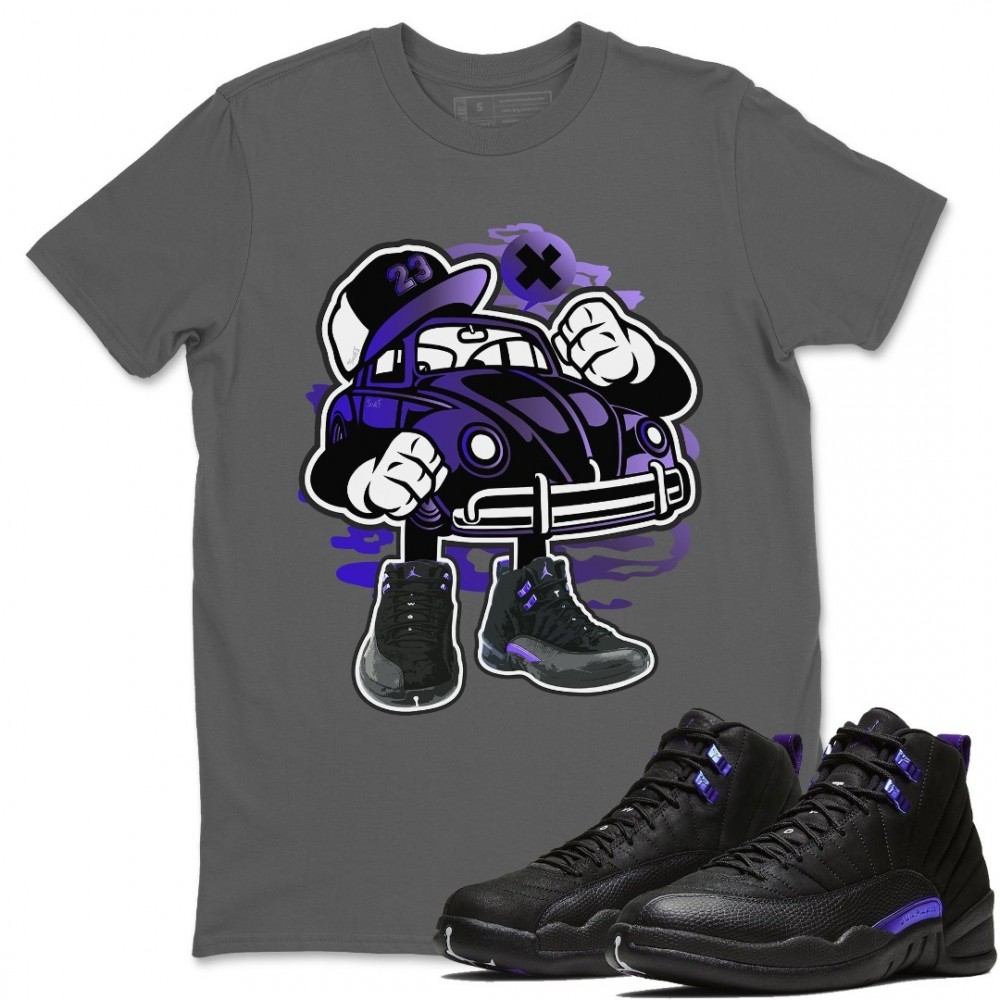 STREET BEETLE T SHIRT - AIR JORDAN 12 DARK CONCORD