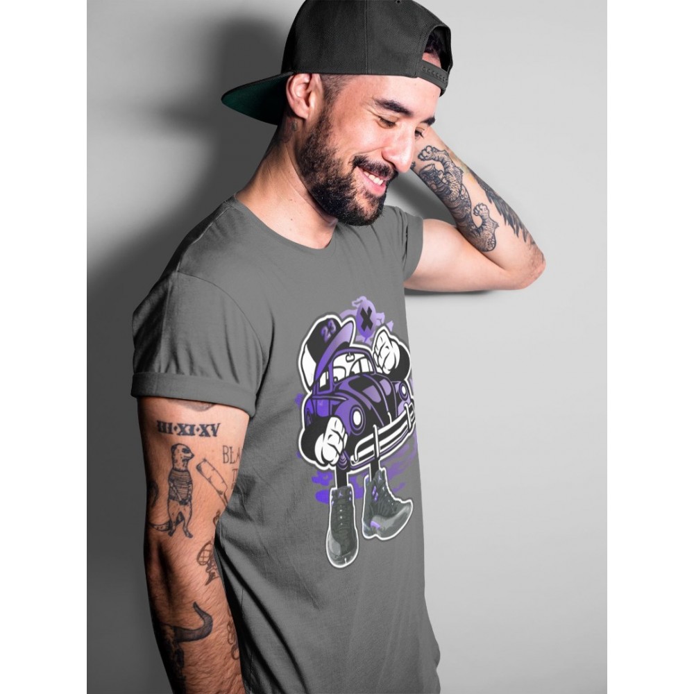 STREET BEETLE T SHIRT - AIR JORDAN 12 DARK CONCORD